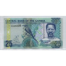 GAMBIA 2013 Pick # 27 BILLETE SIN CIRCULAR, UNC